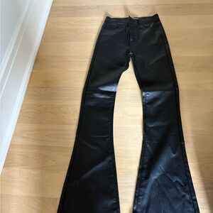 Edikted Shiny Black Jeans